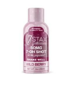 7Stax Wild Berry 50mg 7-Hydroxymitragynine Shot