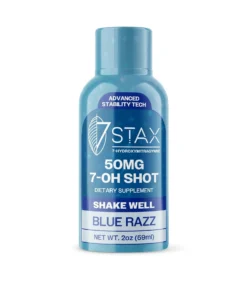 7Stax Blue Razz Shot