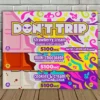 Dozo Don't Trip Cookies & Cream Chocolate Bar 45g
