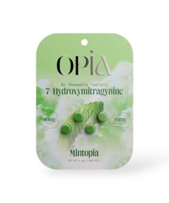Opia 20mg Mintopia 7-Hydroxymitragynine Chewable Tablets 4ct
