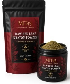 MIT45 Raw Red Powder Leaf Kratom