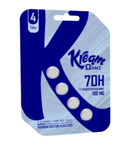 Kream 20mg 7-Hydroxymitragynine Tablets 4ct