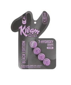 Kream Black Edition Grape 140mg 7-Hydroxymitragynine Tablets 4ct