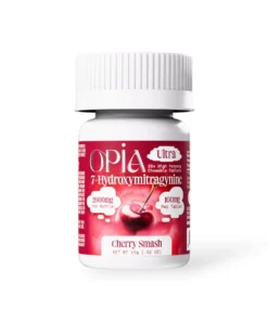 Opia Ultra 100mg Cherry Smash 7-Hydroxymitragynine Chewable Tablet