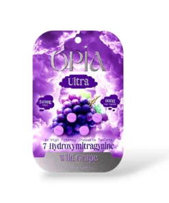 Opia Ultra 60mg Wild Grape 7-Hydroxymitragynine Chewable Tablets 4ct