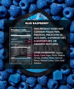 Tre House Blue Raspberry Extra-Strength Mushroom Gummies 10ct