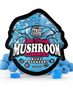 Tre House Blue Raspberry Extra-Strength Mushroom Gummies 10ct