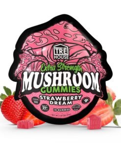 Tre House Strawberry Dream Extra-Strength Mushroom Gummies 10ct