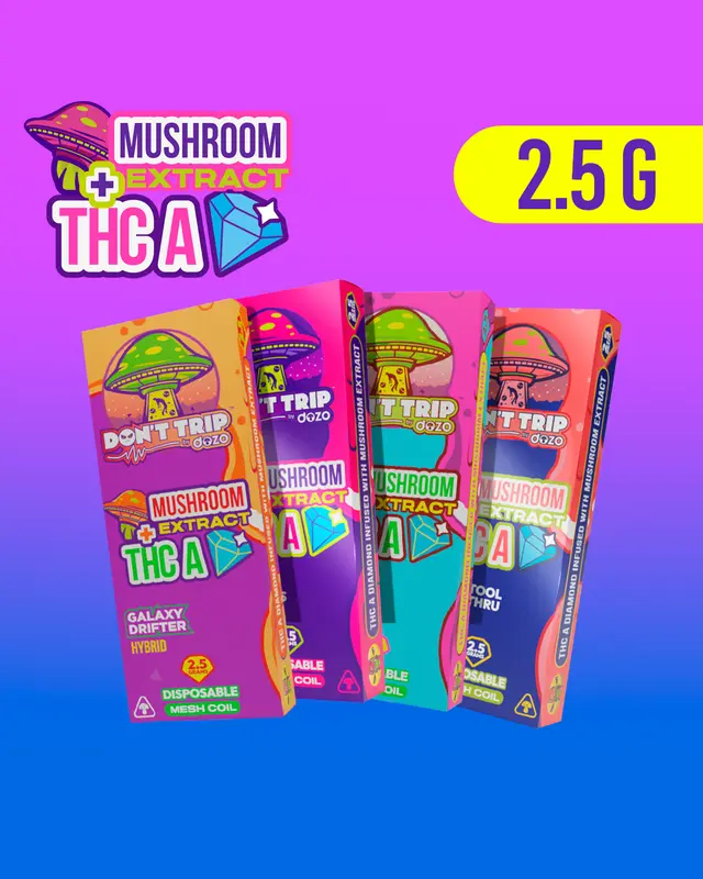 Don't Trip by Dozo Mushroom + THCa Disposable (2.5g)